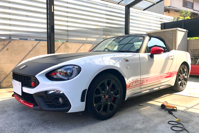 ABARTH 124スパイダー　サイドデカール